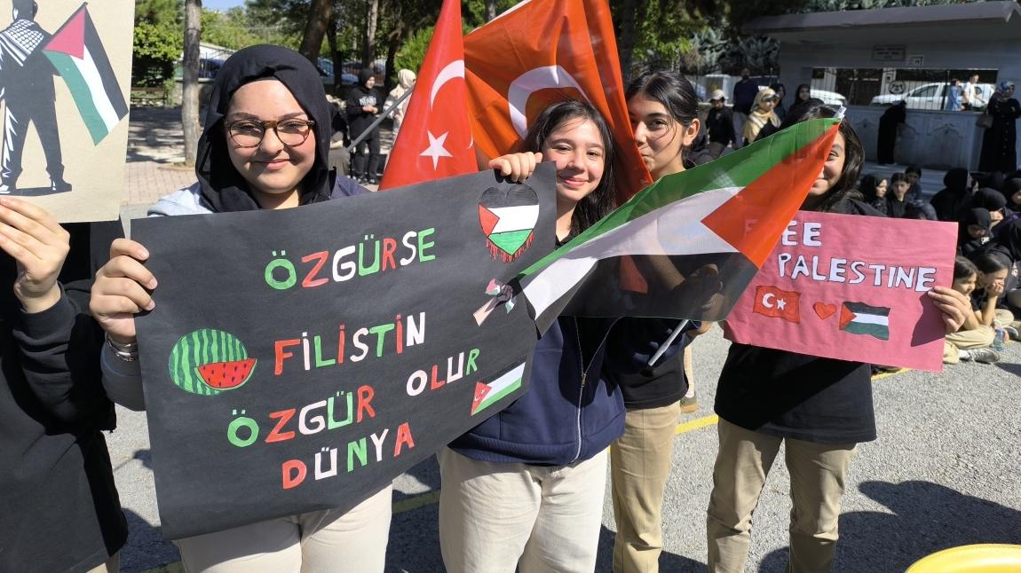 GAZZE İÇİN SES VER PROGRAMIMIZI GERÇEKLEŞTİRDİK